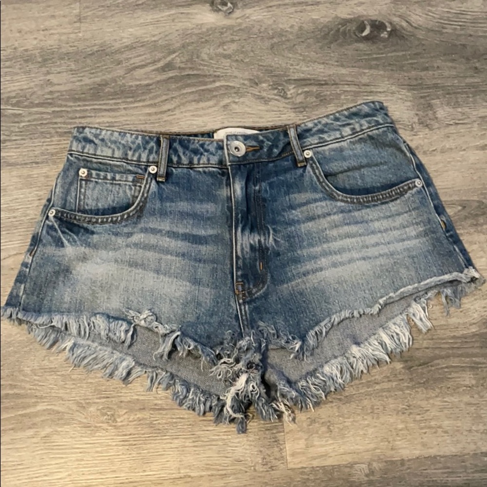 BOG Distressed Jean Shorts